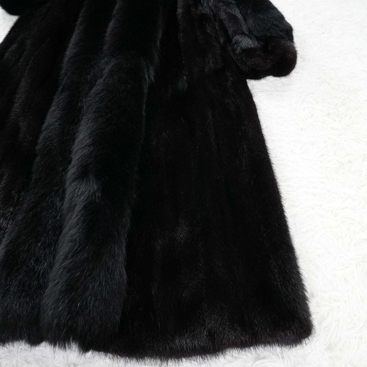 Mink and Fox Fur Gorgeous Long Coat - Genuine Vintage Fur From Japan