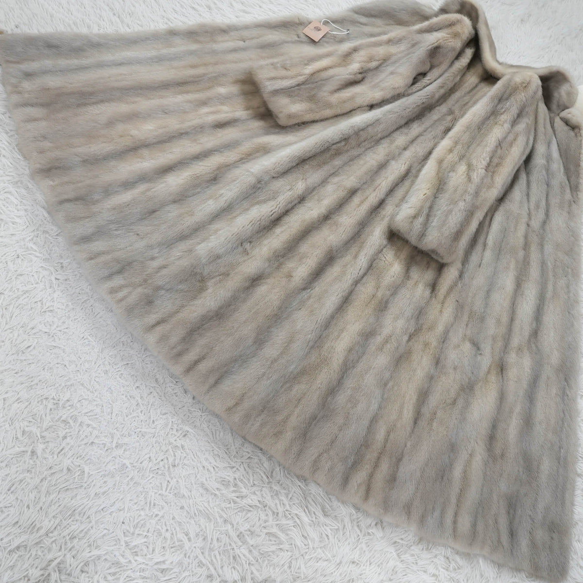 Sapphire Mink Long Coat EMBA - Genuine Vintage Fur From Japan