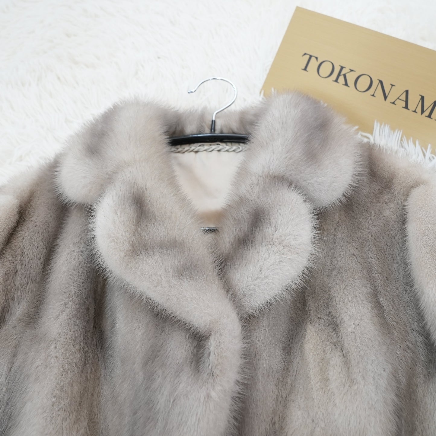 Sapphire mink fur Jacket Genuine Vintage Fur Japan