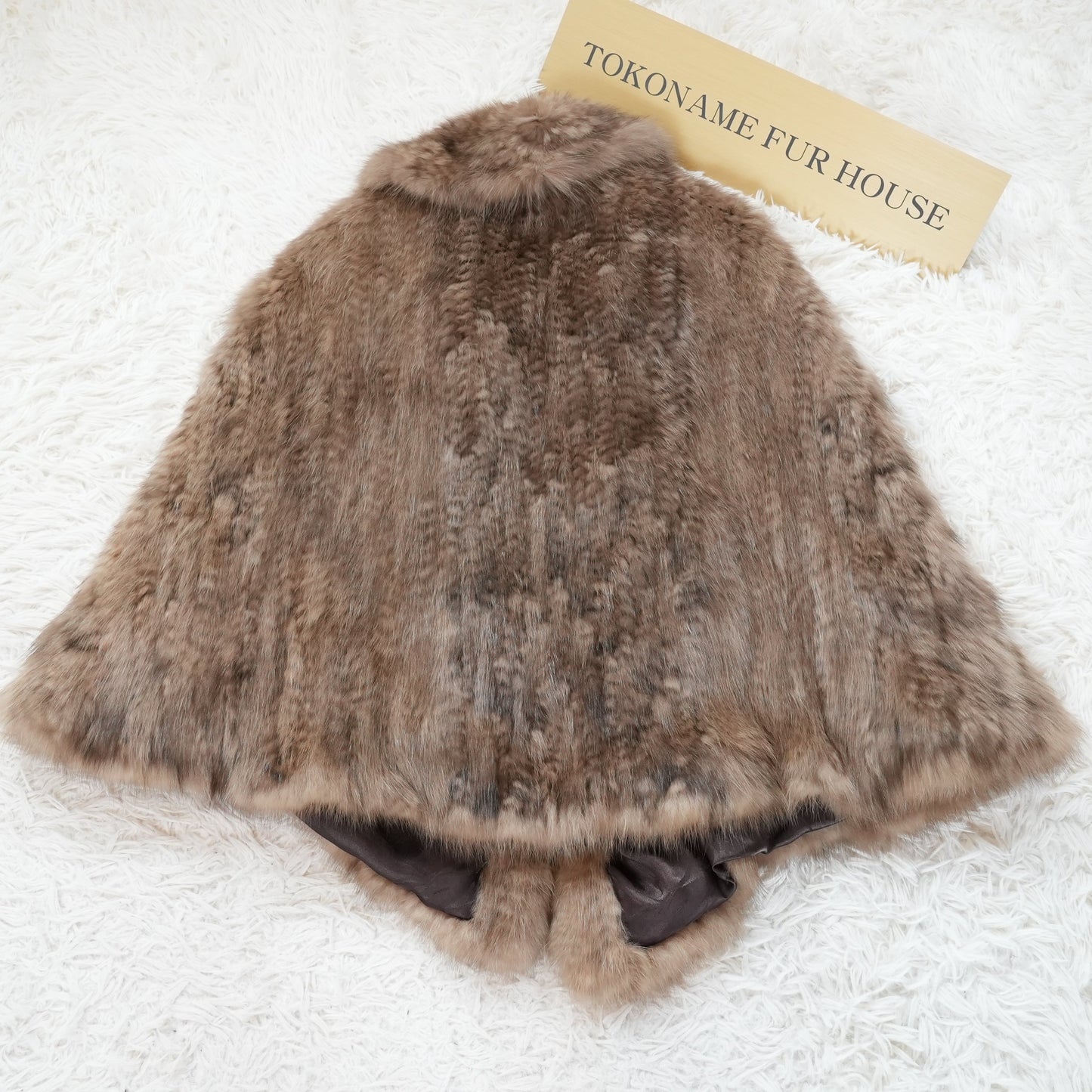 Sable Cape Very Soft - Genuine Vintage Fur From Japan