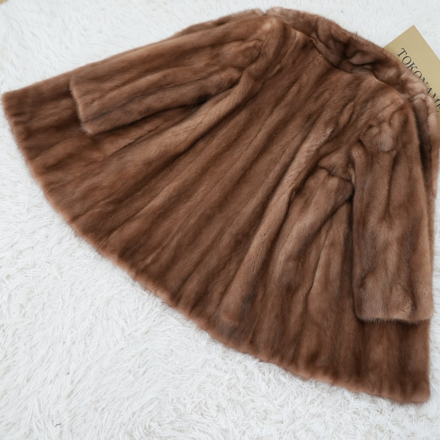 Demi Buff Mink Jacket - SAGA MINK Genuine Vintage Fur Japan
