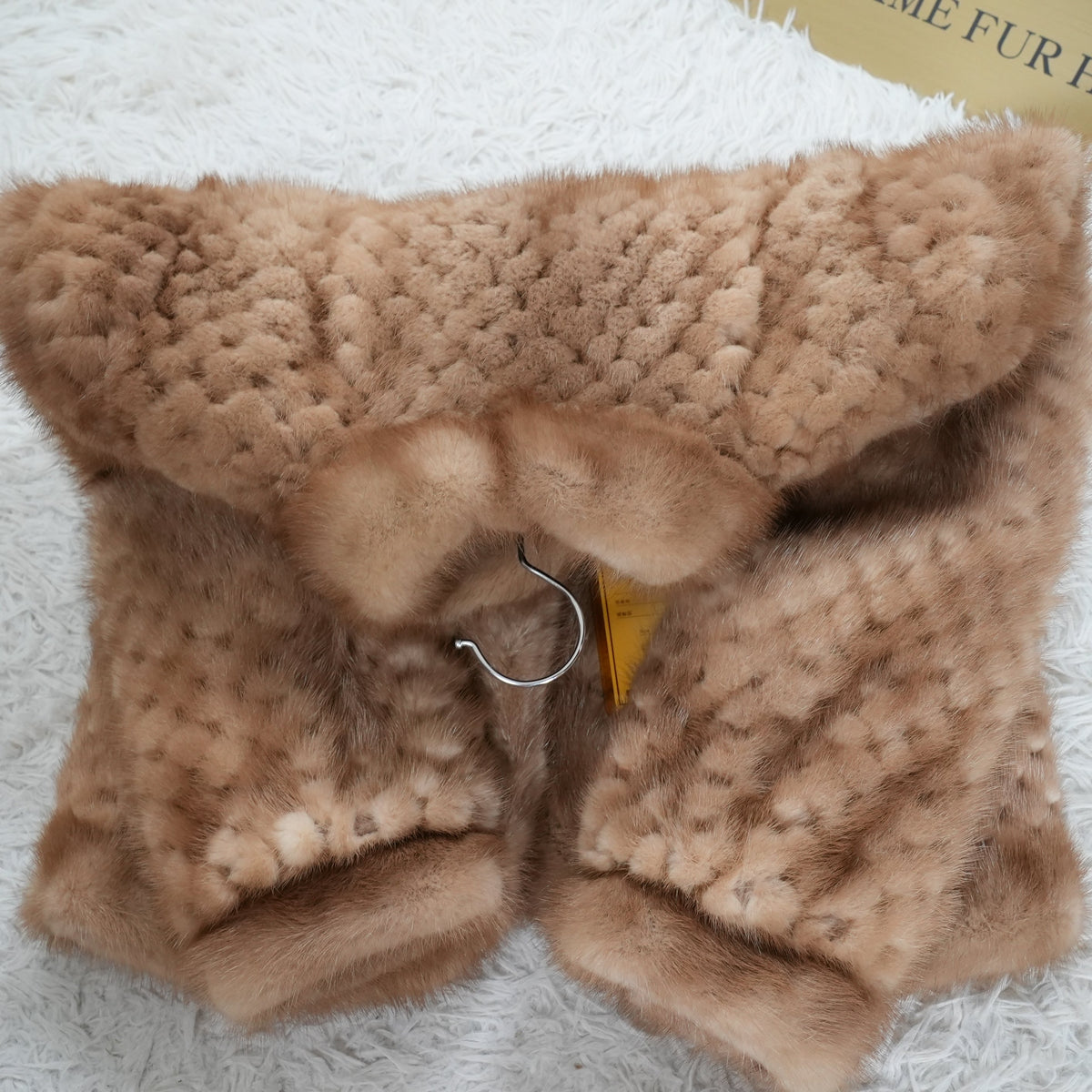 Pastel mink Design Jacket - Genuine Vintage Fur From Japan