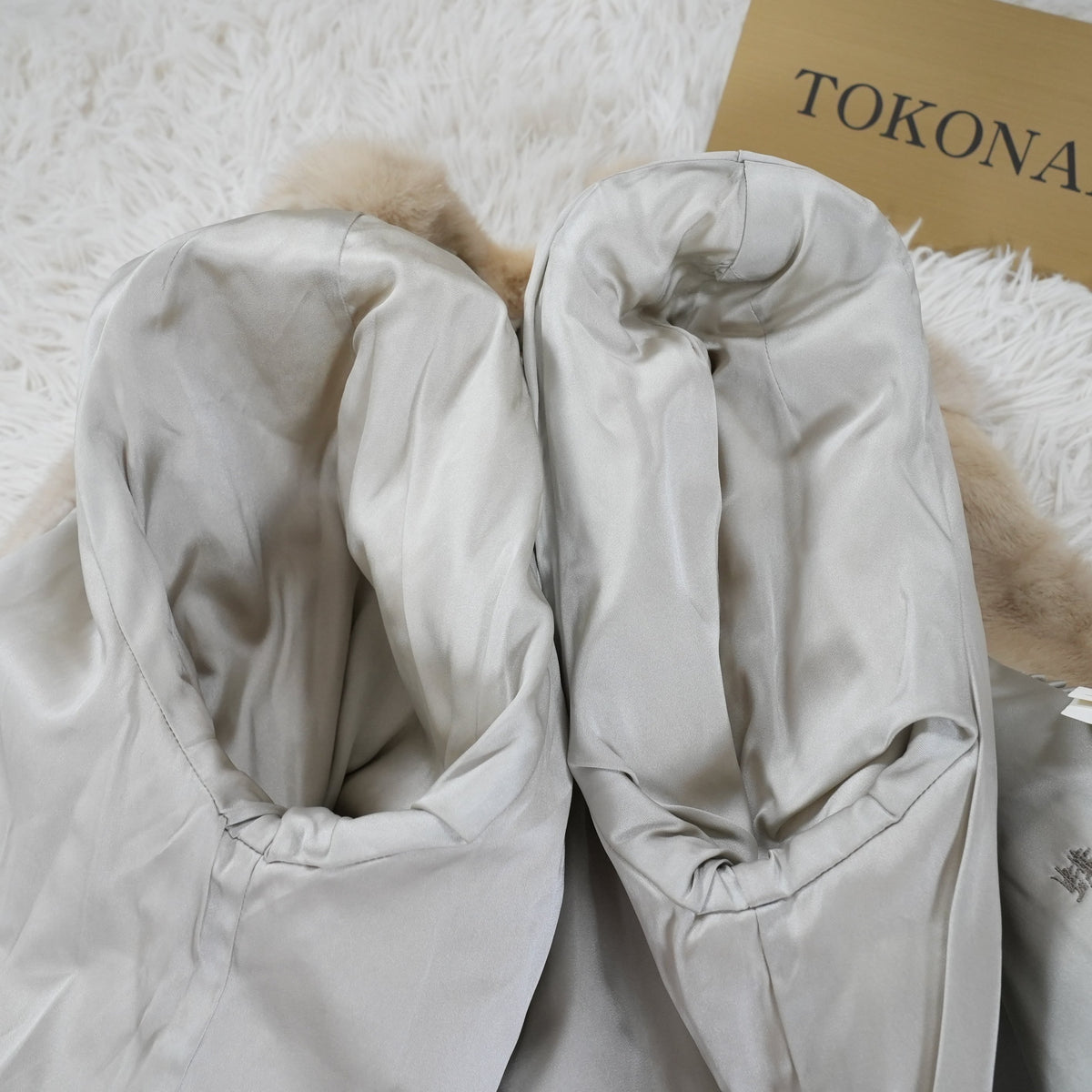 Azurene Mink Fur Coat EMBA - Genuine Vintage Fur From Japan