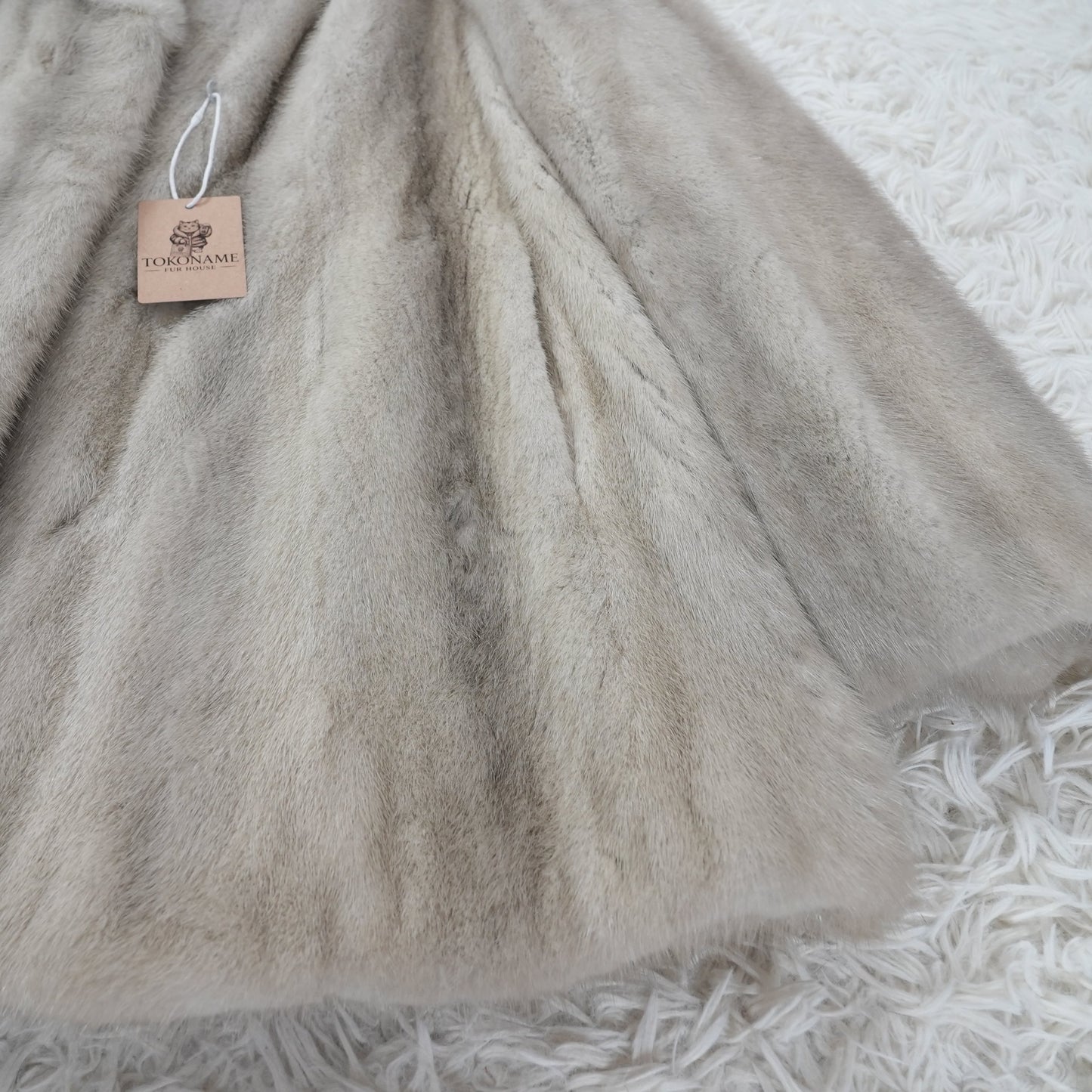 Sapphire Mink Jacket - Genuine Vintage Fur From Japan