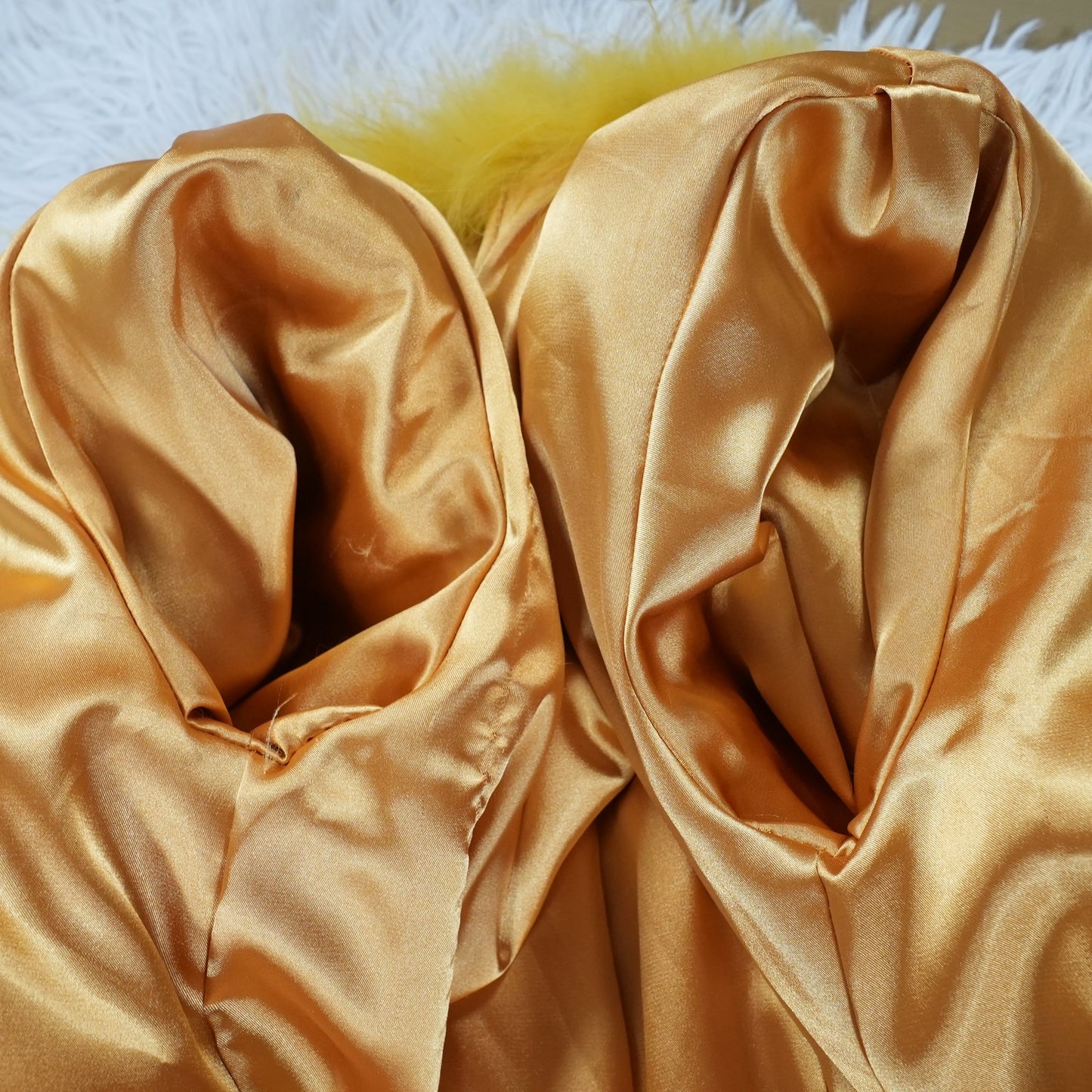 Yarn Fox Yellow Dyed Jacket - Genuine Vintage Fur From Japan