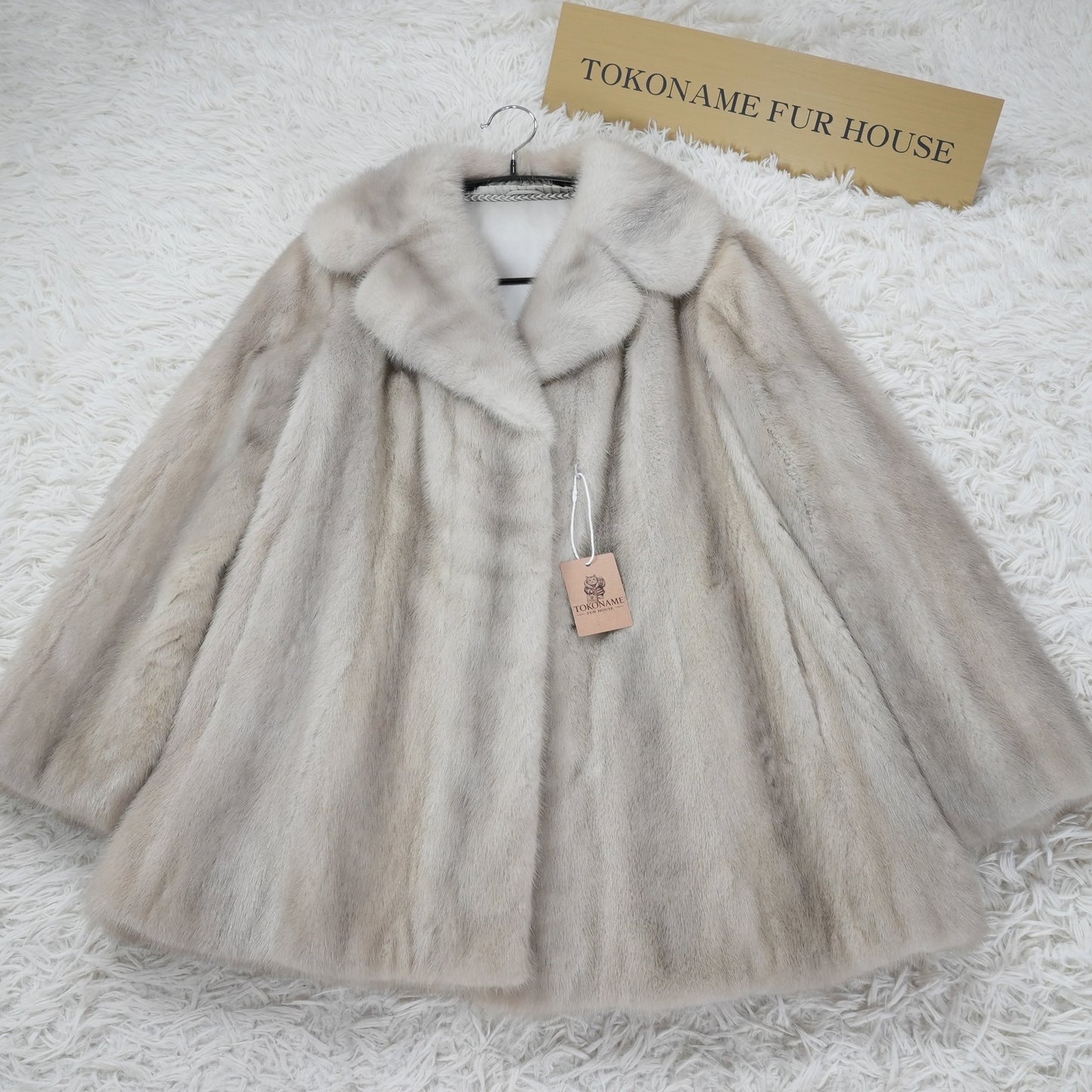 Sapphire Mink Jacket - Genuine Vintage Fur From Japan
