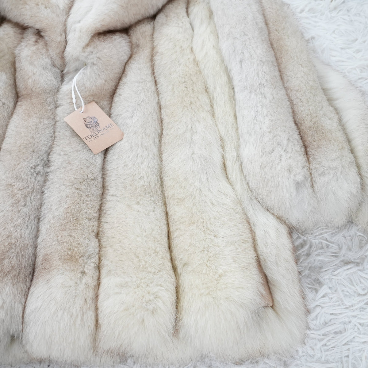 Nordic Fox Fur Coat - Genuine Vintage Fur From Japan