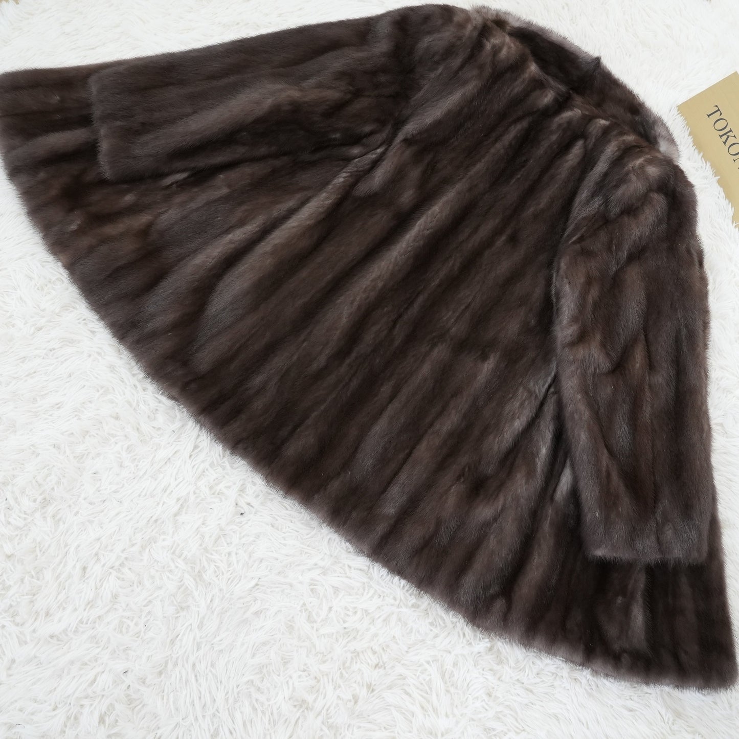Blue Iris Mink Coat - Royal Saga Mink Genuine Vintage Fur Japan