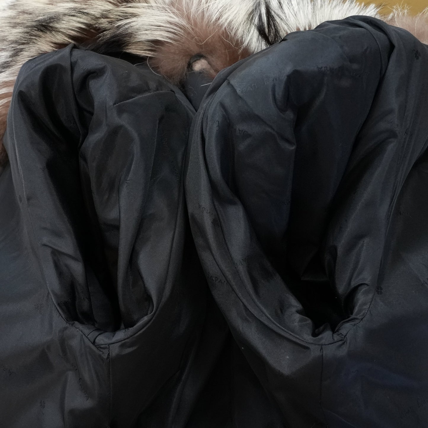 Silver Fox Scallop Design Coat EMBA -