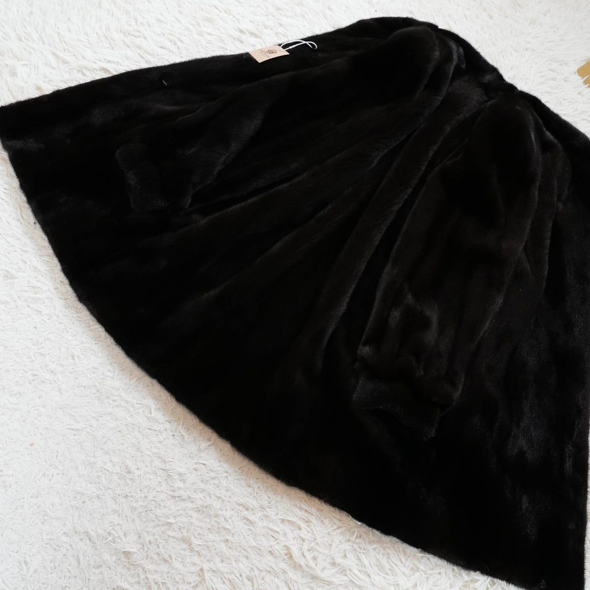AMERICAN FUR AWARDS 5stars Mink Coat Soft Leather - Genuine Vintage Fur From Japan