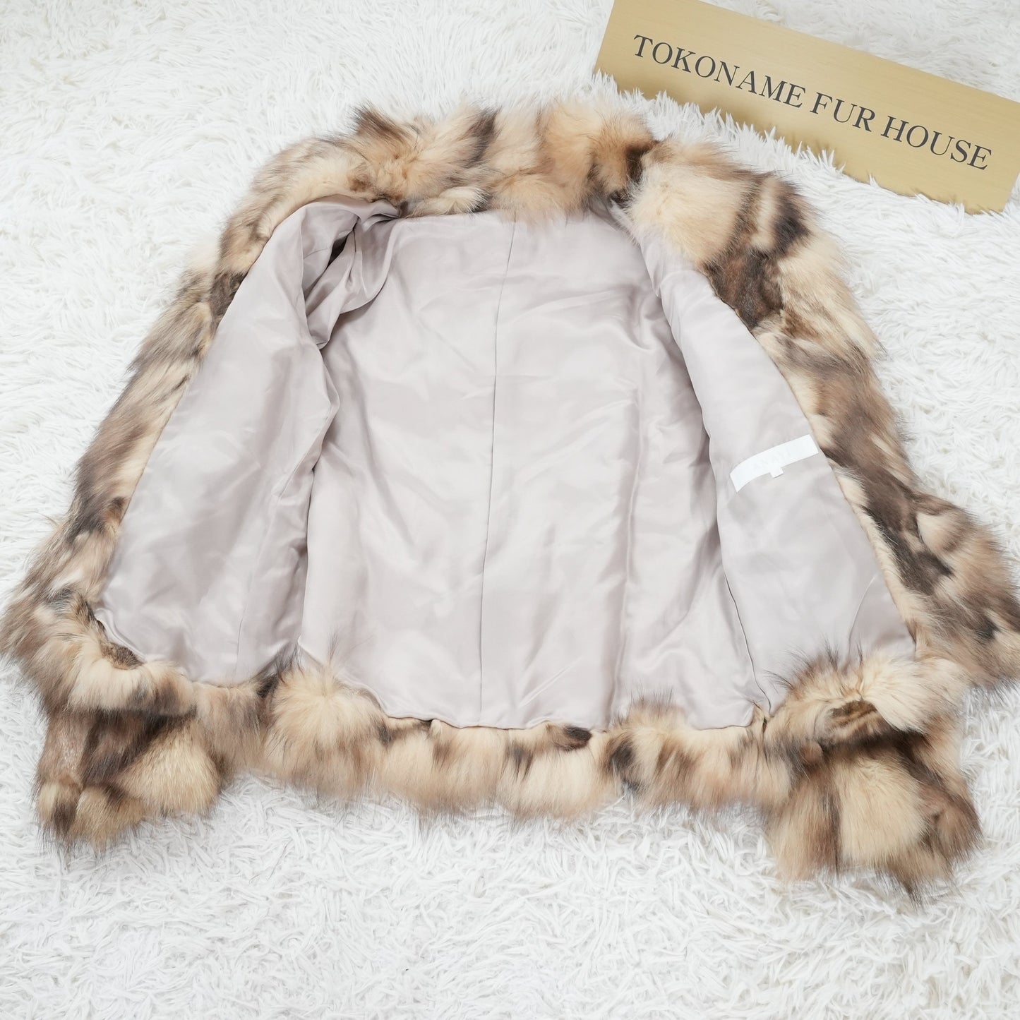 Fitch Fur Jacket ANAYI - Genuine Vintage Fur From Japan