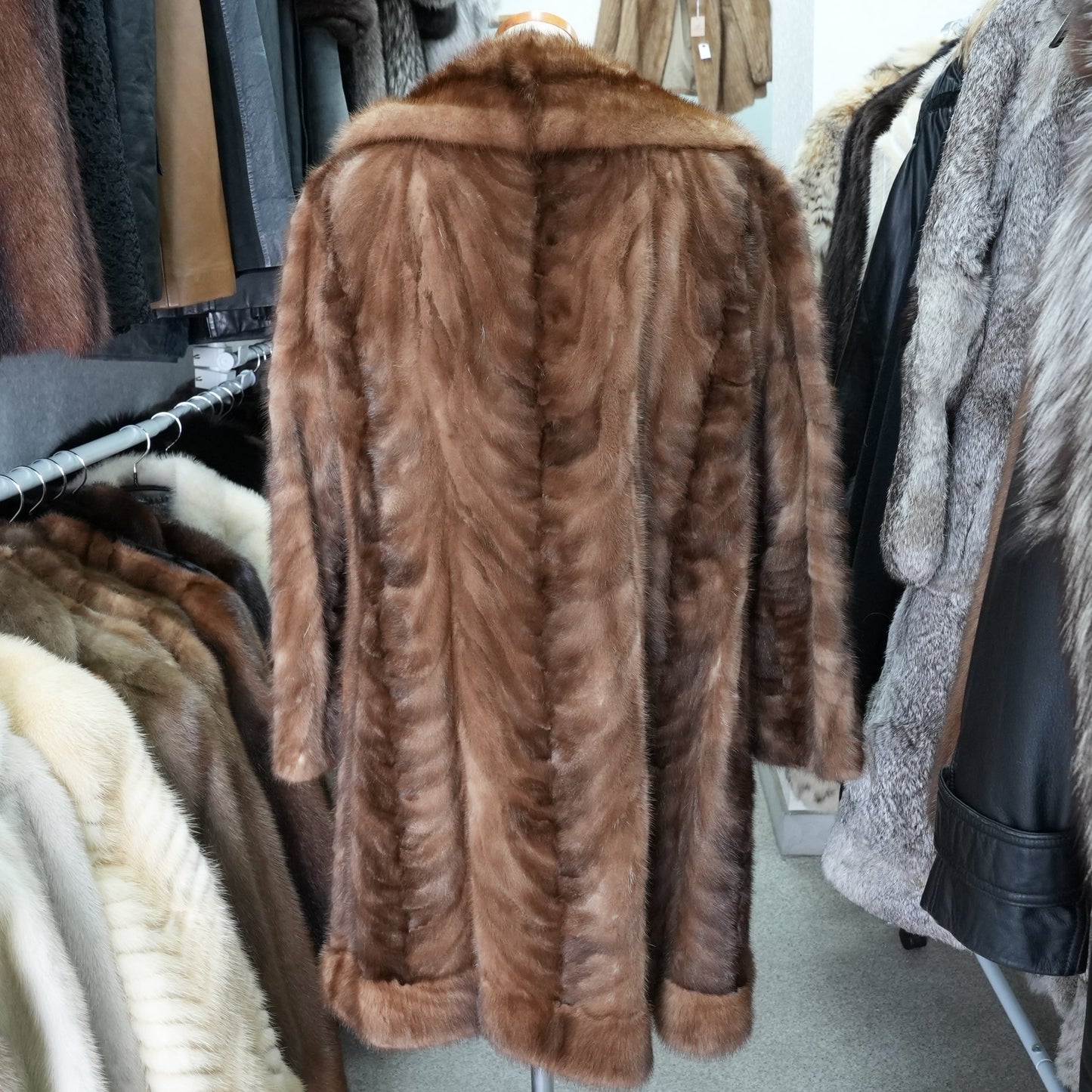 Demi Buff Mink Coat - Genuine Vintage Fur From Japan