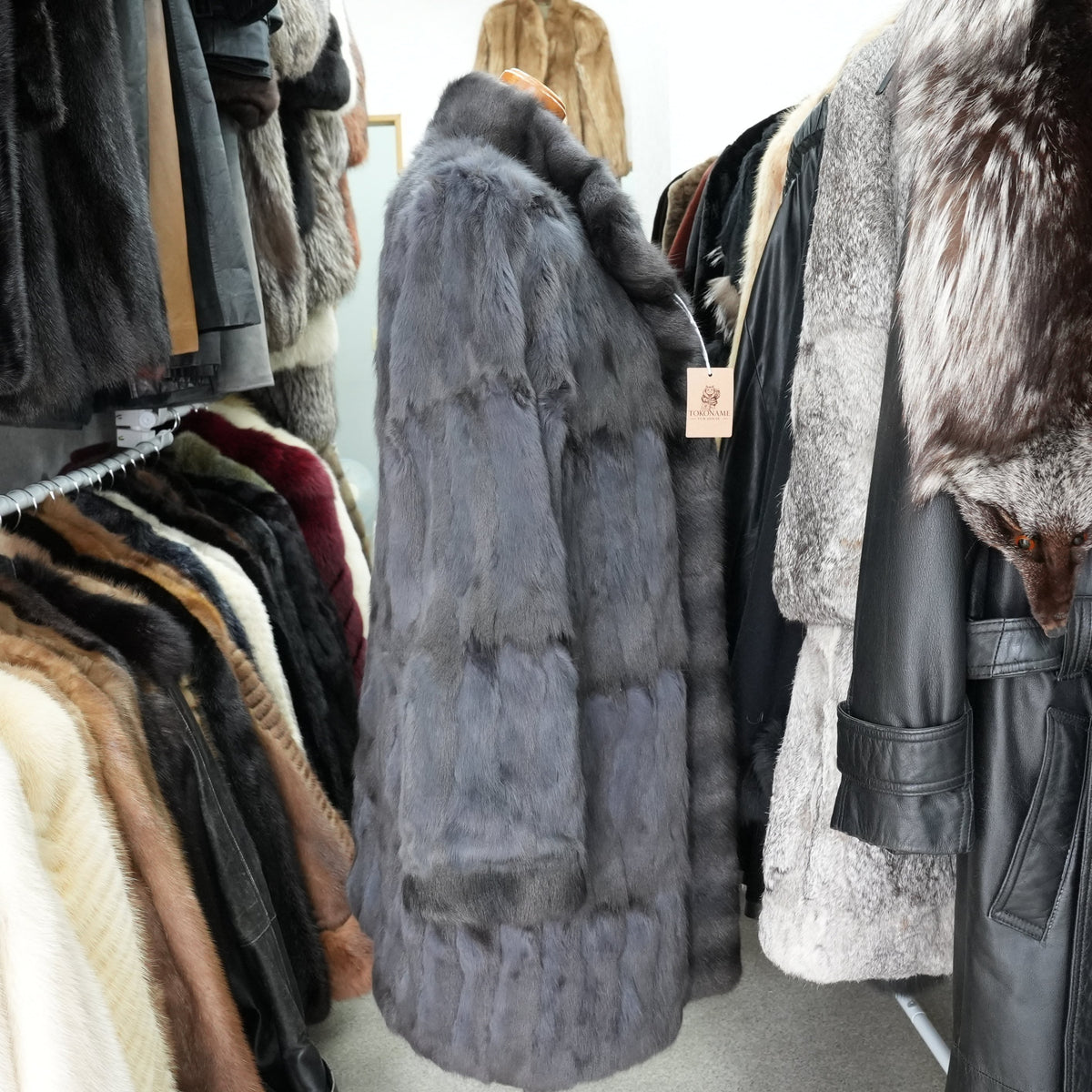 Russian Squirrel Reversible Coat- Genuine Vintage Fur From Japan