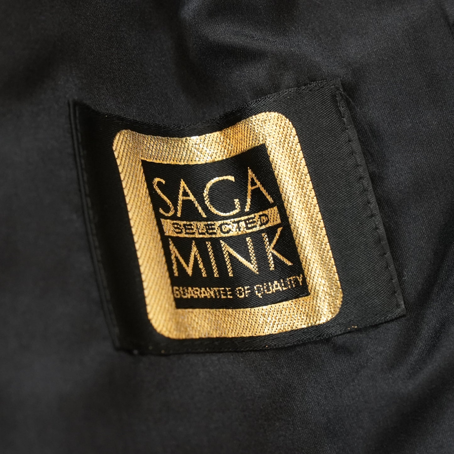 SAGAMINK 深色貂皮大衣 - 日本古董貂皮