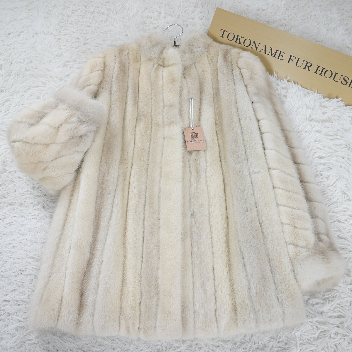 Violet Mink Fur Coat EMBA - Genuine Vintage Fur From Japan