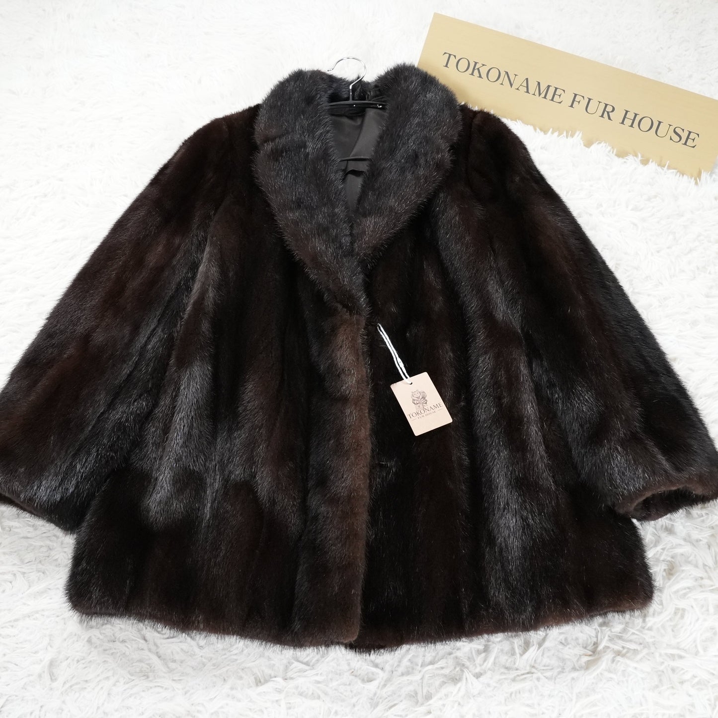 Dark Mink Jacket - Genuine Vintage Fur From Japan