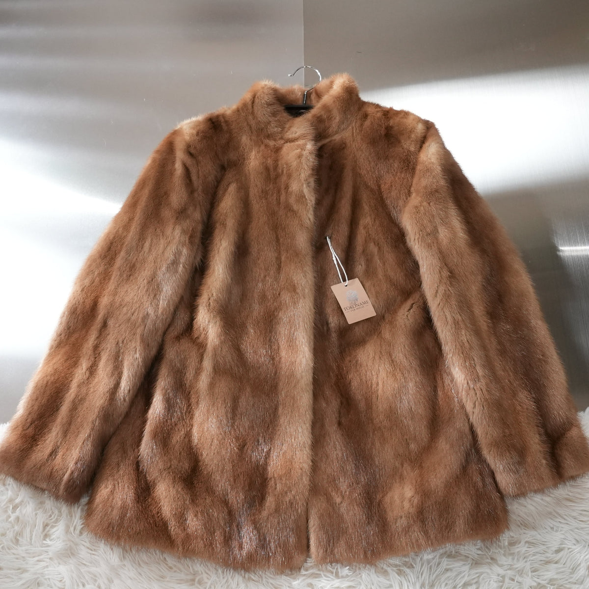 Demi Buff Mink Fur Coat - Genuine Vintage Fur From Japan