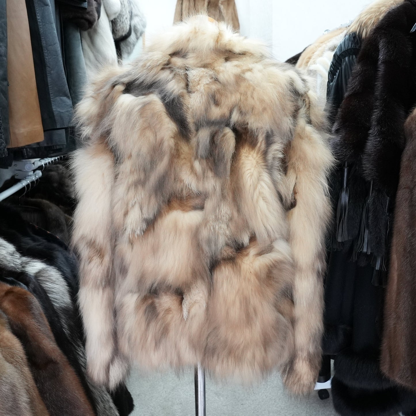 Fitch Fur Jacket ANAYI - Genuine Vintage Fur From Japan