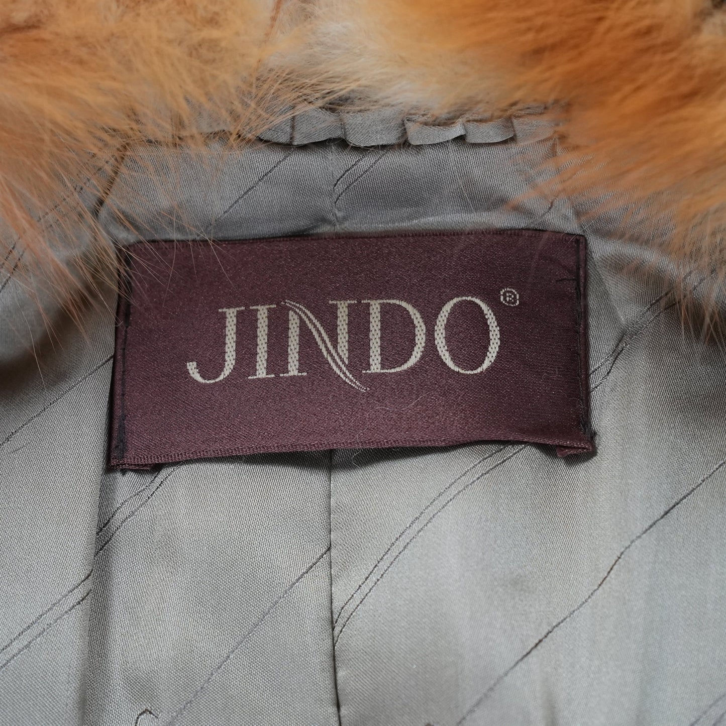 Red Fox Fur Coat Soft & Fluffy - Genuine Vintage Fur From Japan