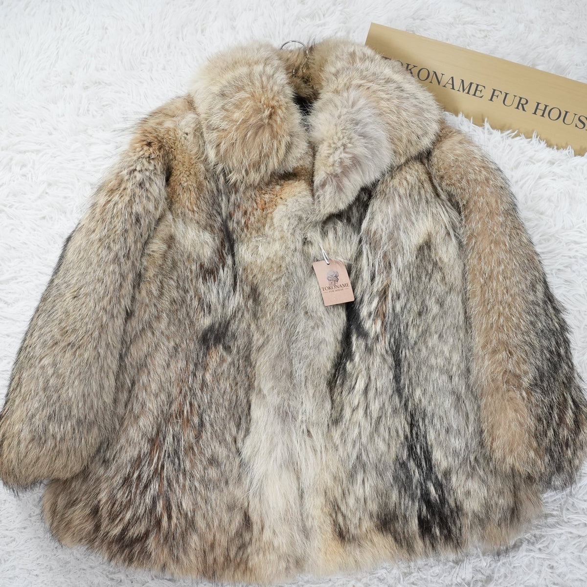 Finn Raccoon Fur Coat - Genuine Vintage Fur From Japan