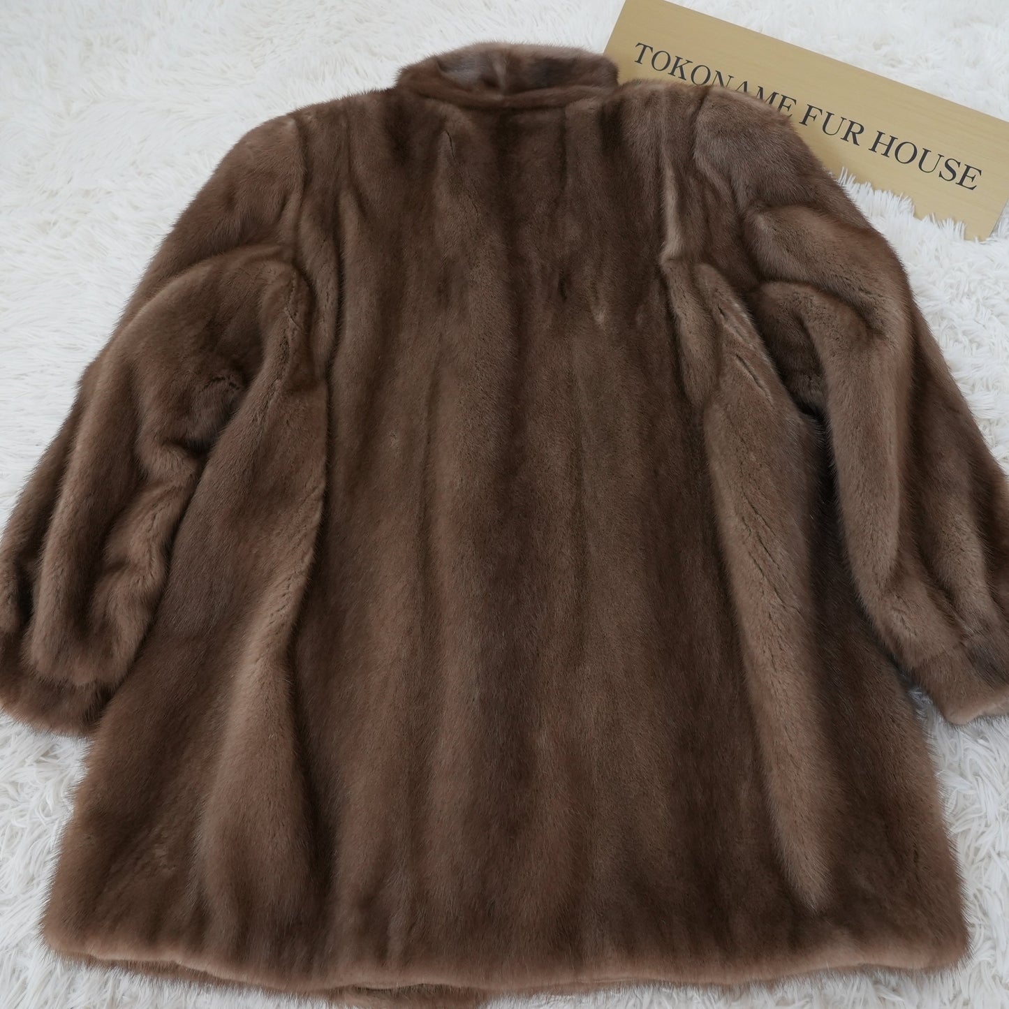 Pastel Mink Coat Genuine Vintage Fur Japan