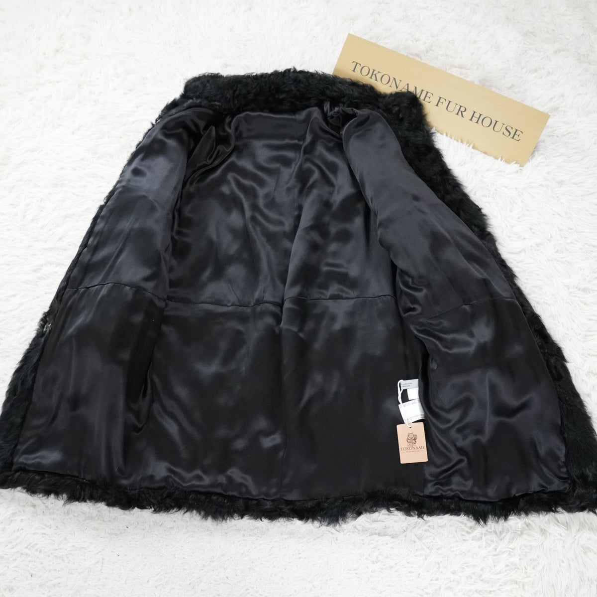 Chekiang Lamb Fur Long Coat DAMA collection - Genuine Vintage Fur Japan