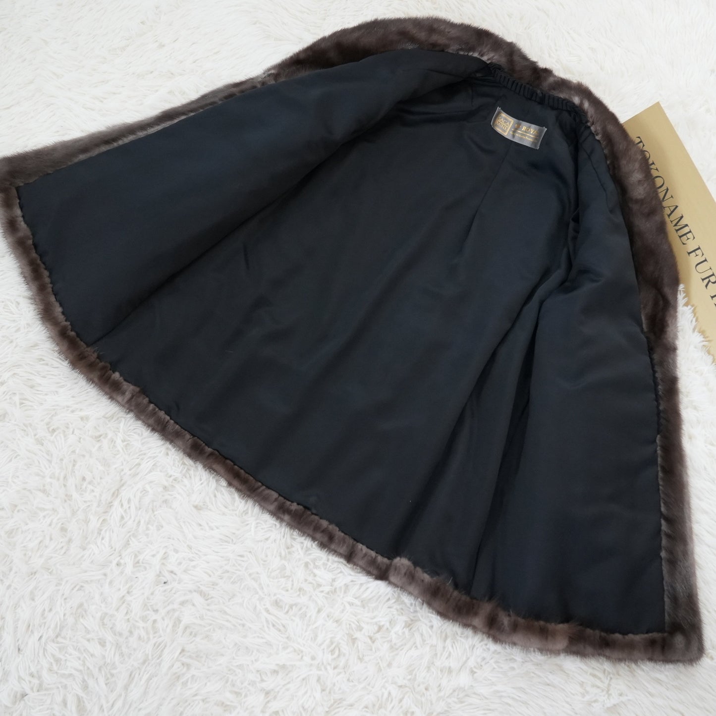 Blue Iris Mink Coat - Royal Saga Mink Genuine Vintage Fur Japan