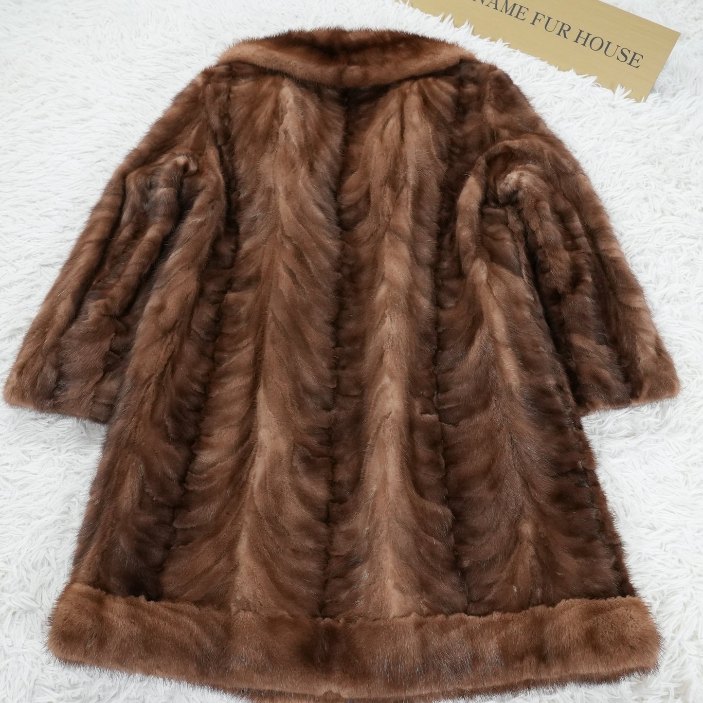 Demi Buff Mink Coat - Genuine Vintage Fur From Japan