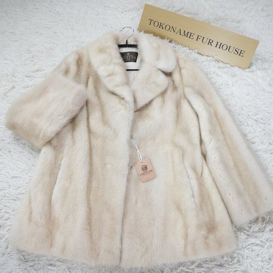 Pearl Mink Jacket ROTINY - Genuine Vintage Fur From Japan