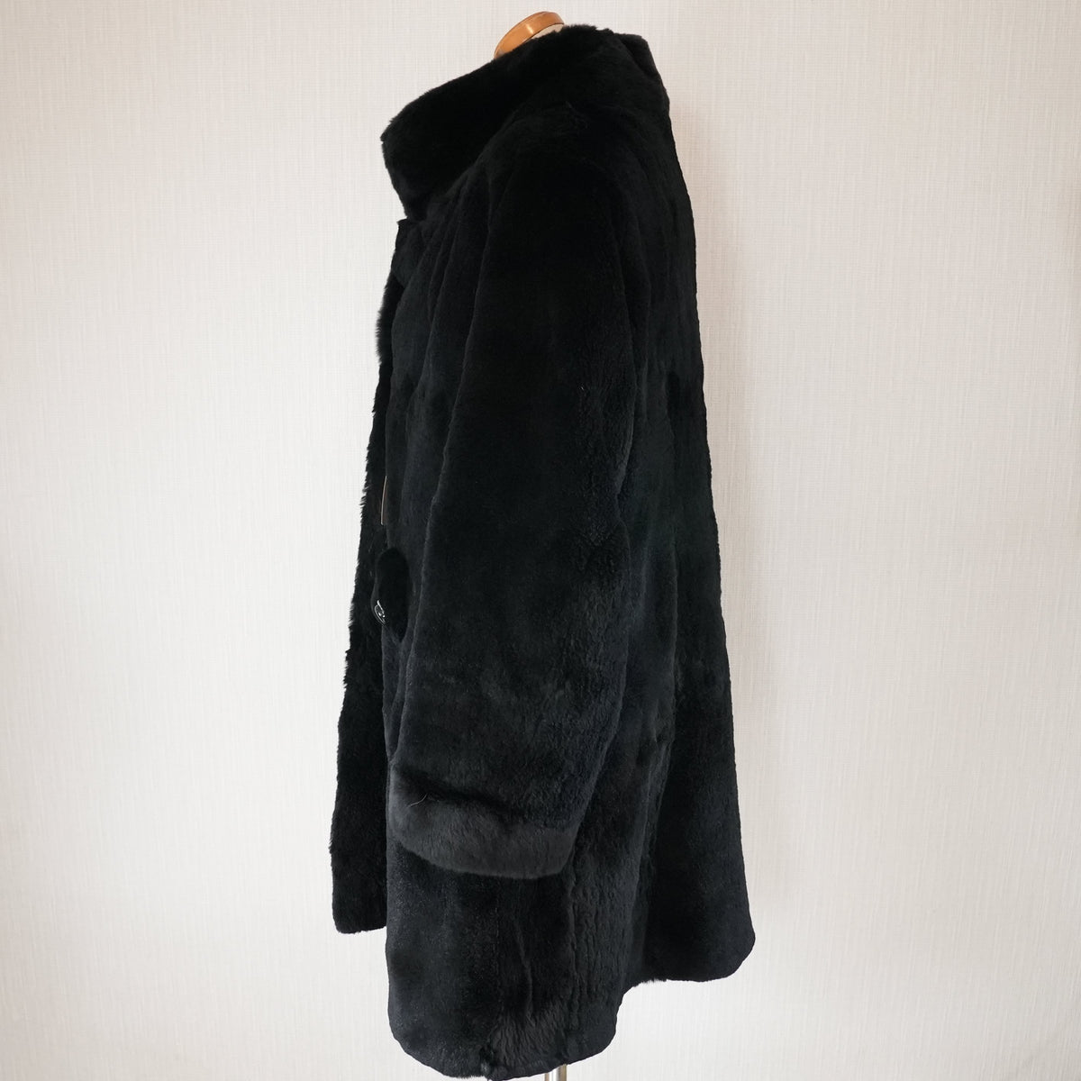 Shaved Nutria and Weasel A line Coat - Genuine Vintage Fur From Japan