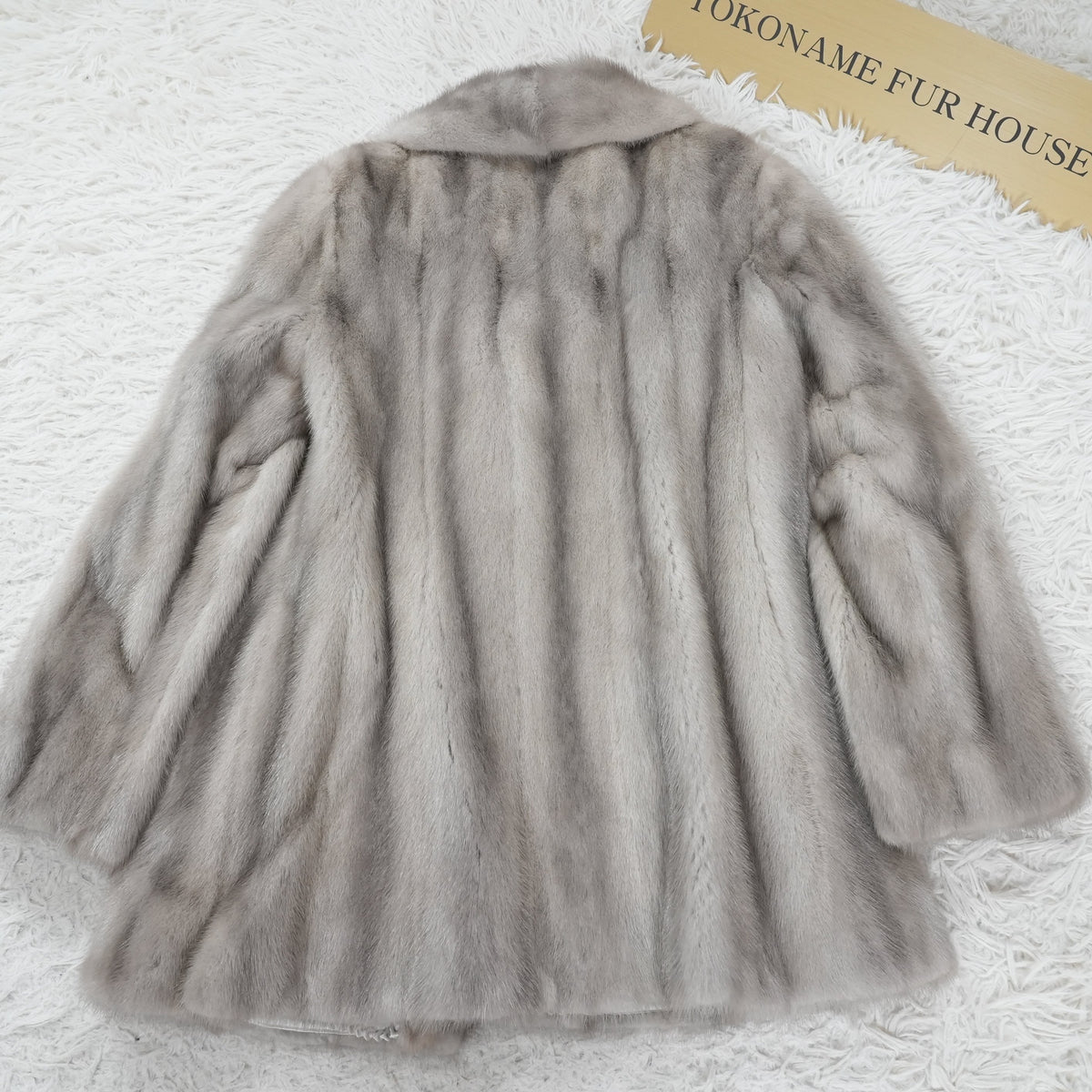 Sapphire Mink Fur Coat - Genuine Vintage Fur From Japan