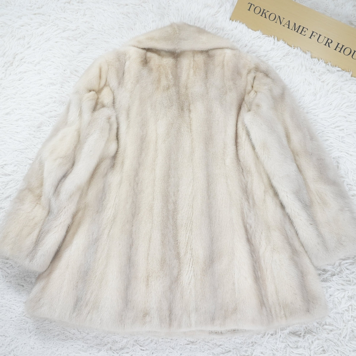 Azurene Mink Fur Coat - Genuine Vintage Fur From Japan