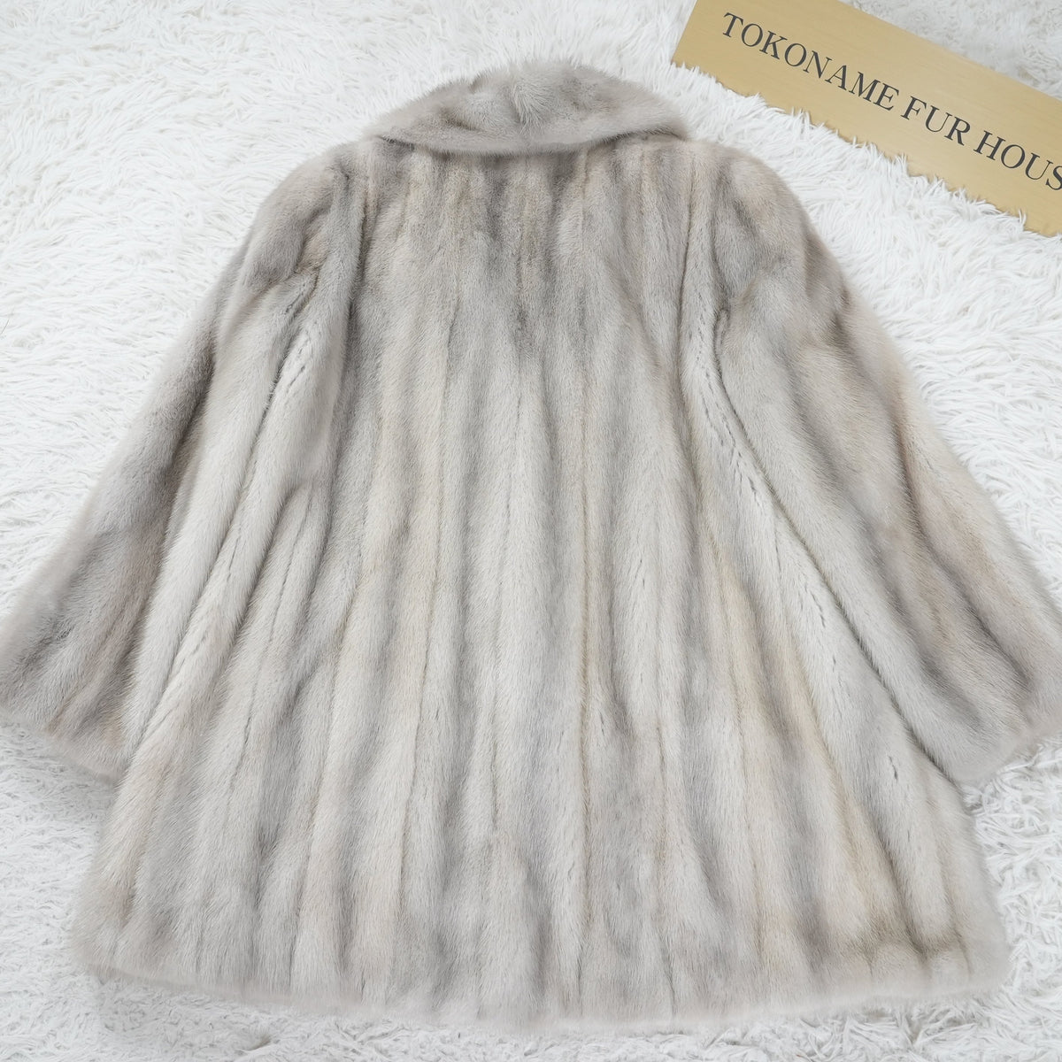 Sapphire Mink Fur Coat - Genuine Vintage Fur From Japan