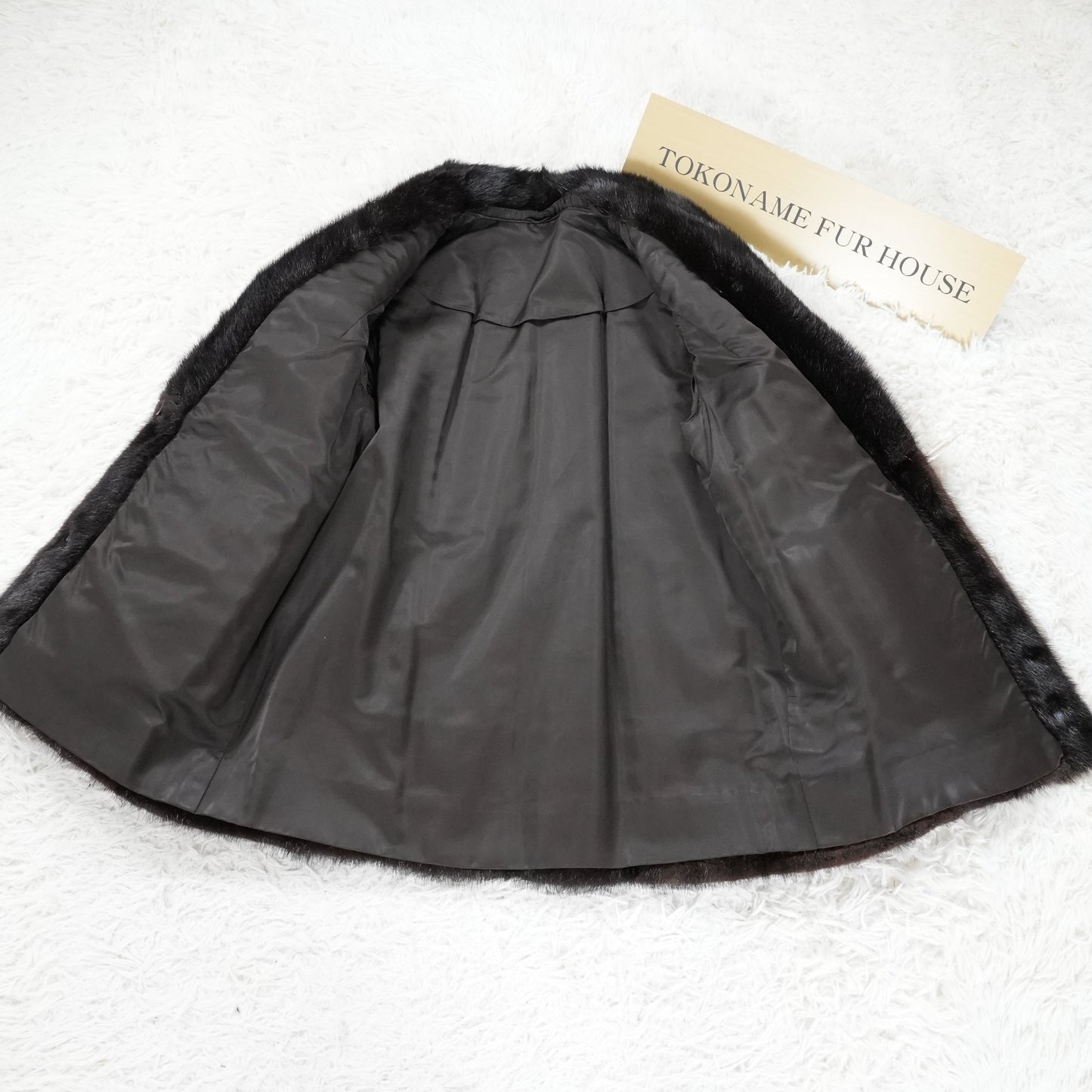 Dark Mink Jacket - Genuine Vintage Fur From Japan