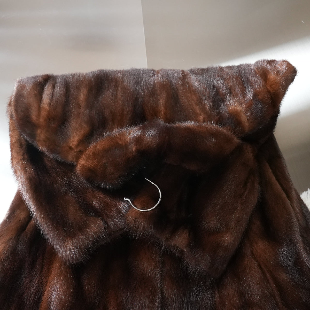 Dark Mink Fur Coat - Genuine Vintage Fur From Japan