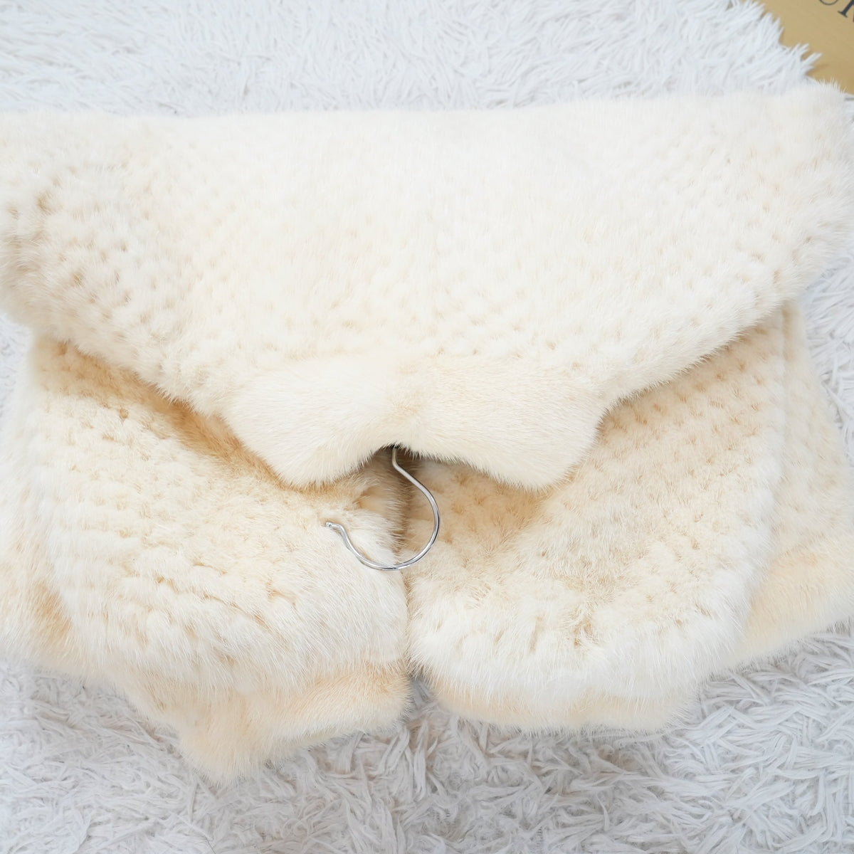 Pearl Mink Fru Jacket SAGA MINK - Genuine Vintage Fur From Japan