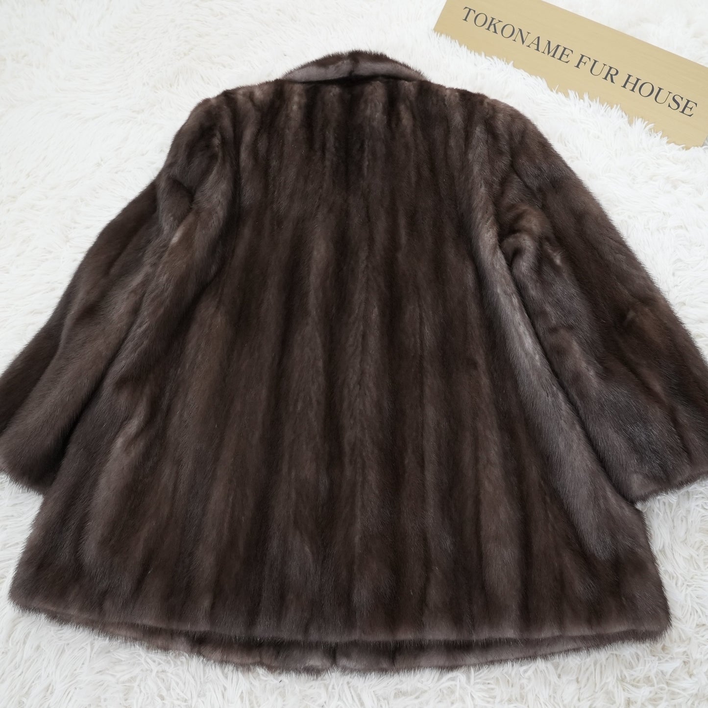 Blue Iris Mink Coat - Royal Saga Mink Genuine Vintage Fur Japan
