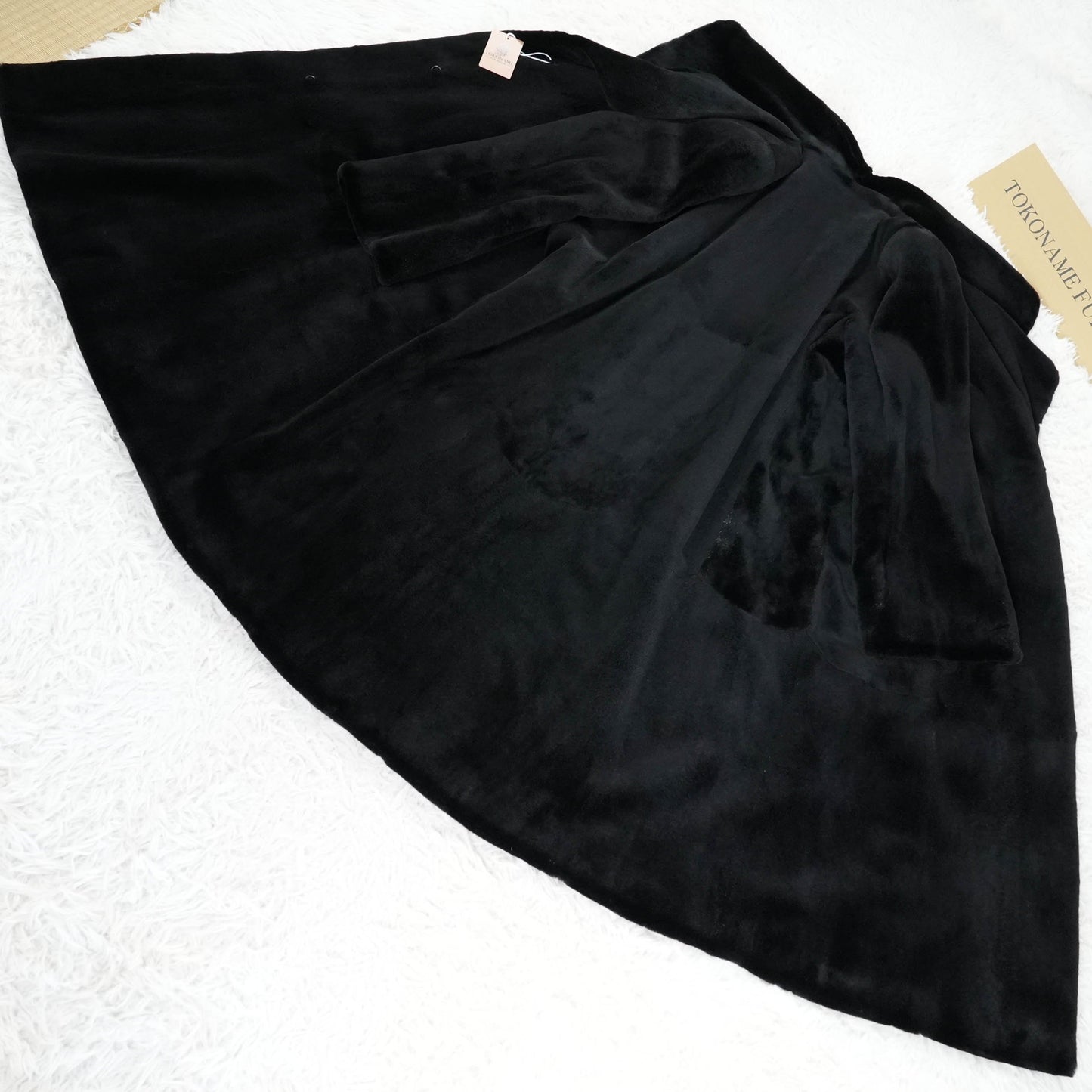 Shaved Mink Long Coat A-Line Fur Ohki -