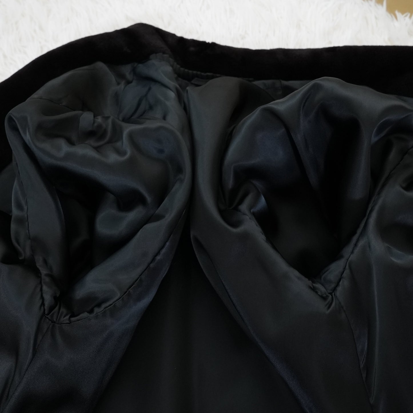 Shaved Mink Design Coat - SAGA MINK Genuine Vintage Fur Japan