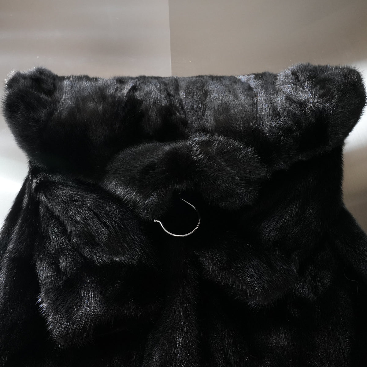 Dark Mink Fur Coat MG Sable - Genuine Vintage Fur From Japan