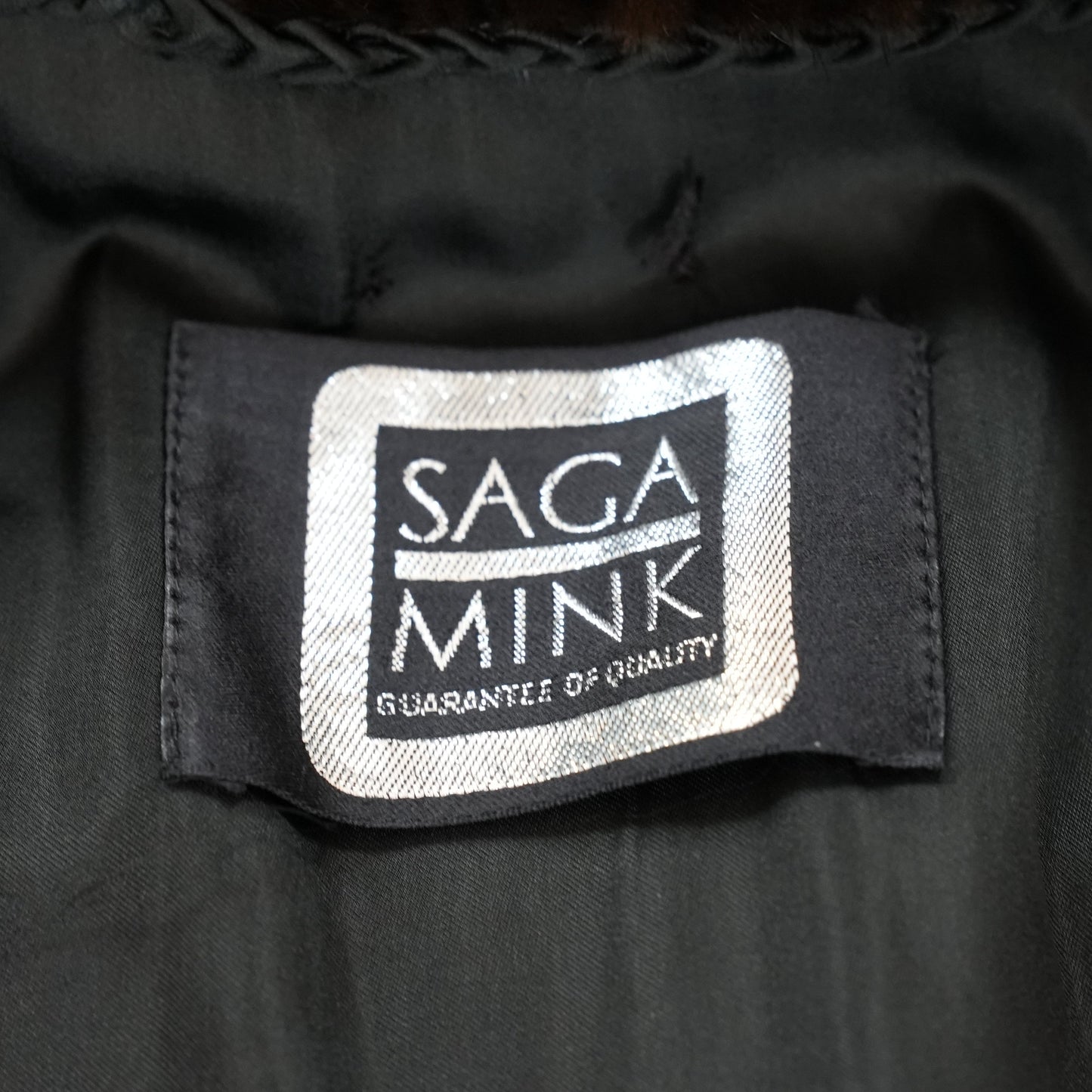 深貂皮大衣 SAGA MINK - 日本复古皮草