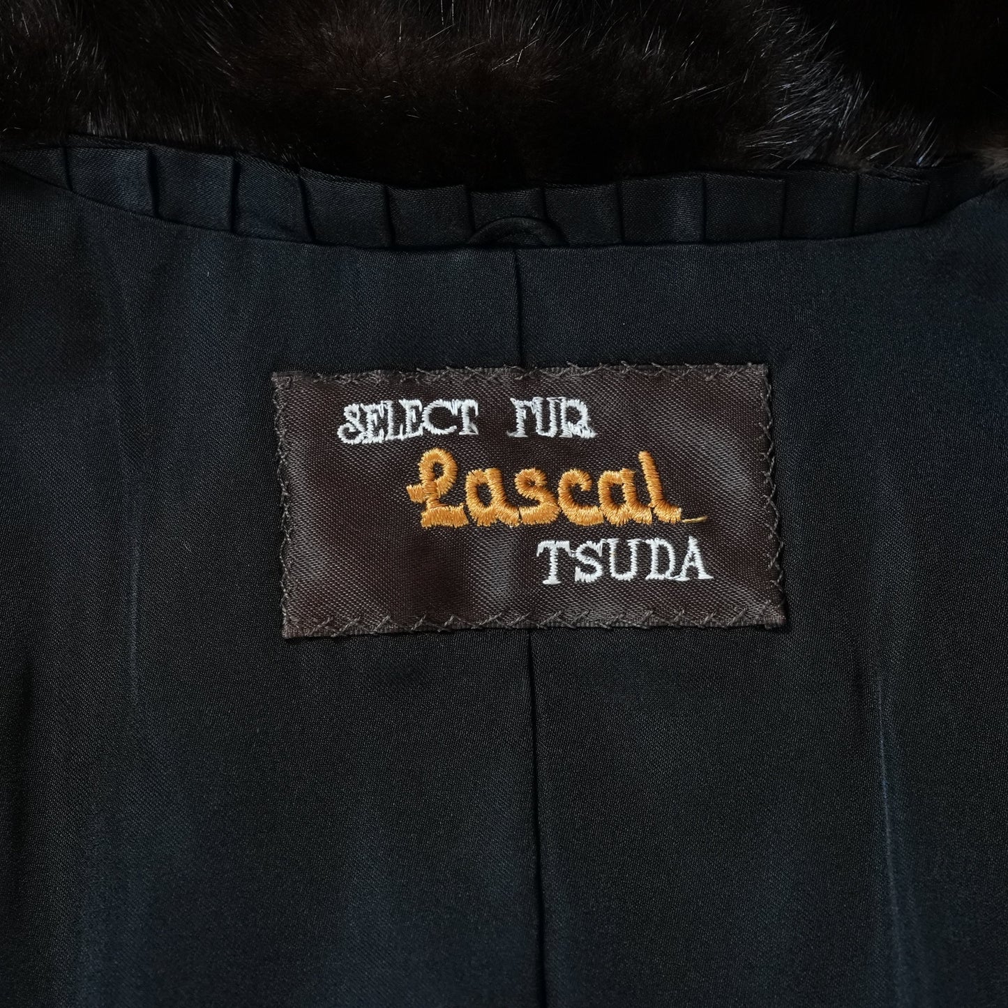 Dark Mink Jacket - Genuine Vintage Fur From Japan
