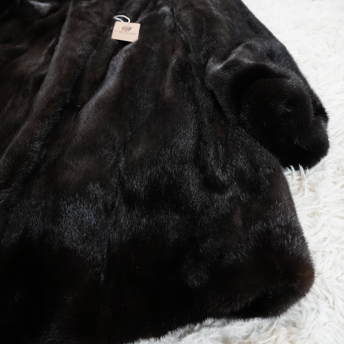 AMERICAN FUR AWARDS 5stars Mink Coat Soft Leather - Genuine Vintage Fur From Japan
