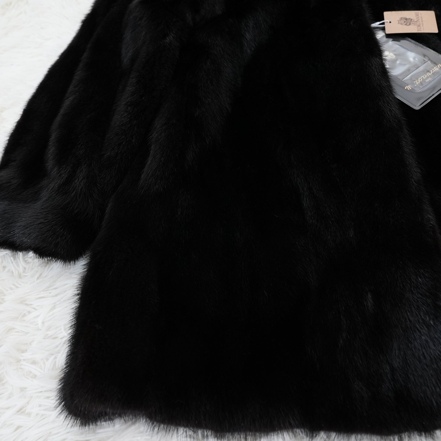 Dark Mink Coat - SAGA MINK Vintage Fur Japan
