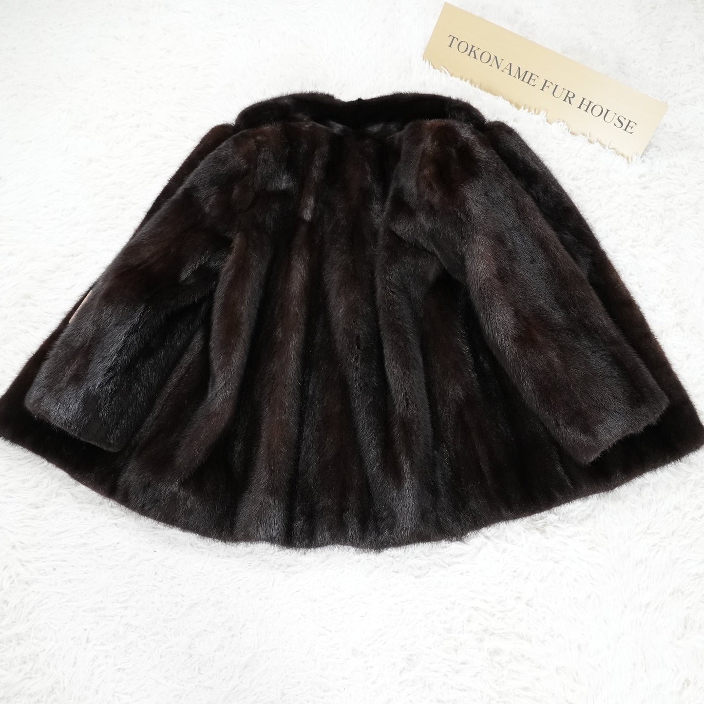 Dark Mink Jacket - Genuine Vintage Fur From Japan