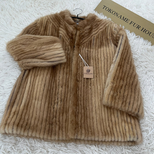 Demi Buff Mink Jaclet - SAGA MINK Genuine Vintage Fur Japan