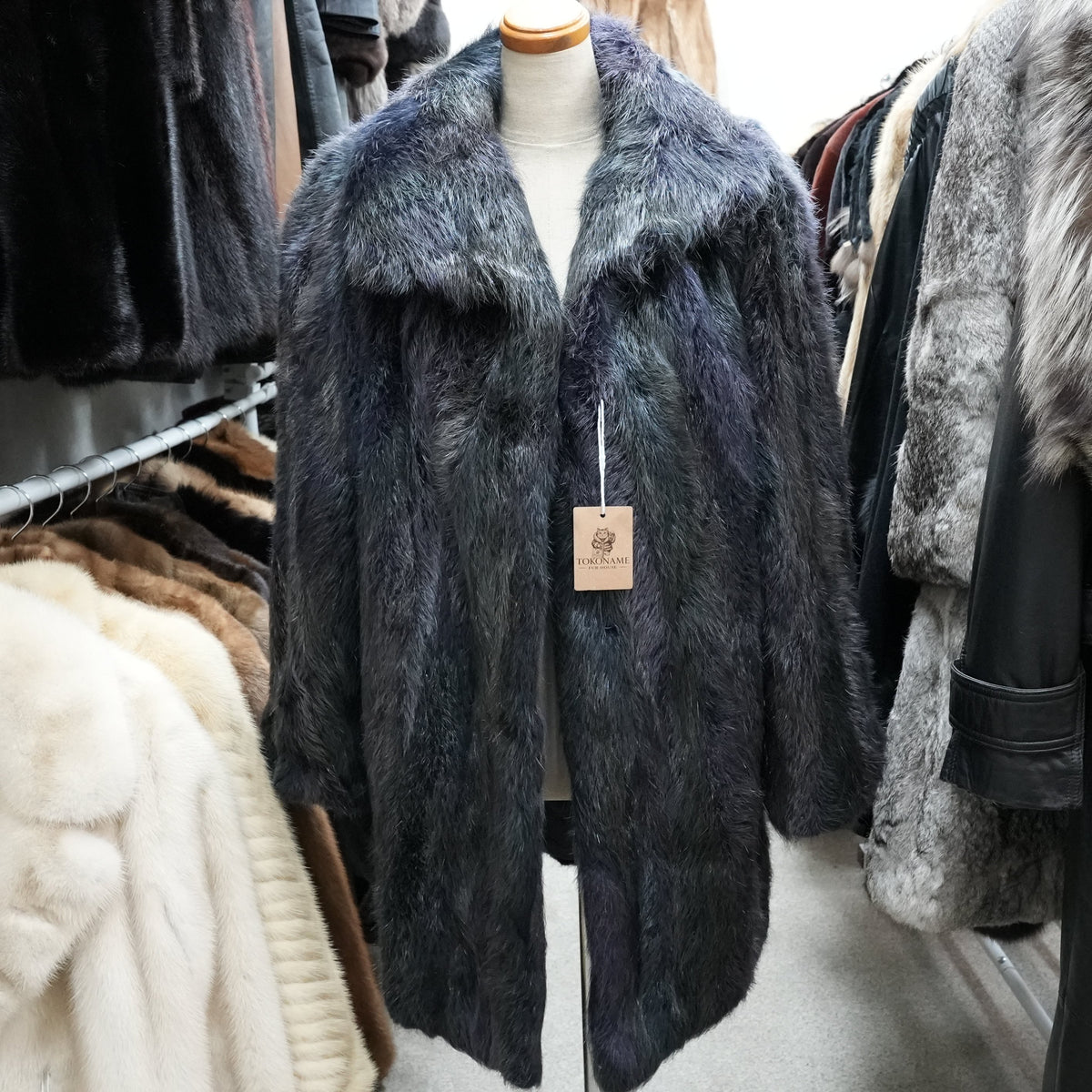 Nutria Fur Coat - Genuine Vintage Fur From Japan