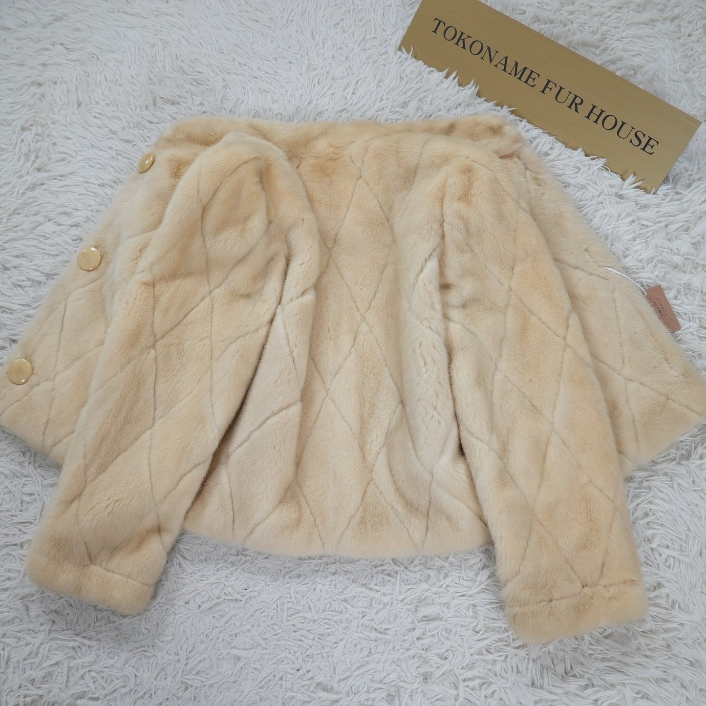 Pearl Mink AMERICAN Legend Short Jacket - Genuine Vintage Fur From Japan