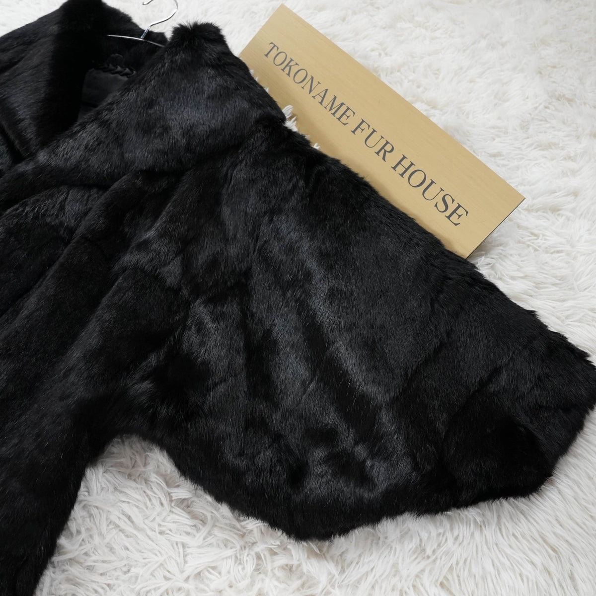 Rabbit Fur Japanese-style clothing Coat Vintage Fur from Japan