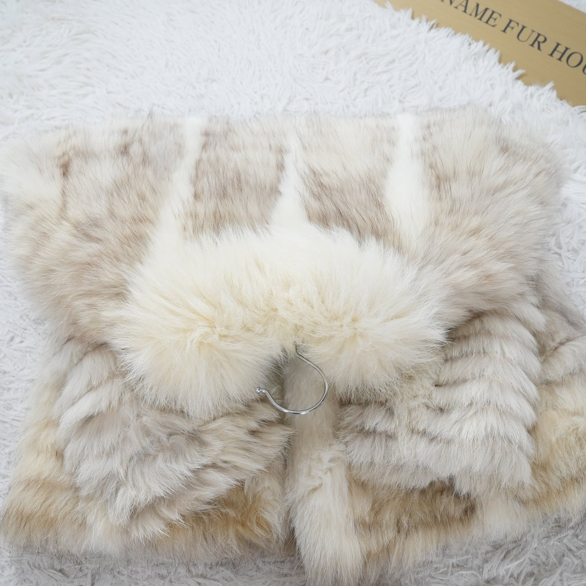 Blue Fox and Shadow Fox Coat - Genuine Vintage Fur From Japan